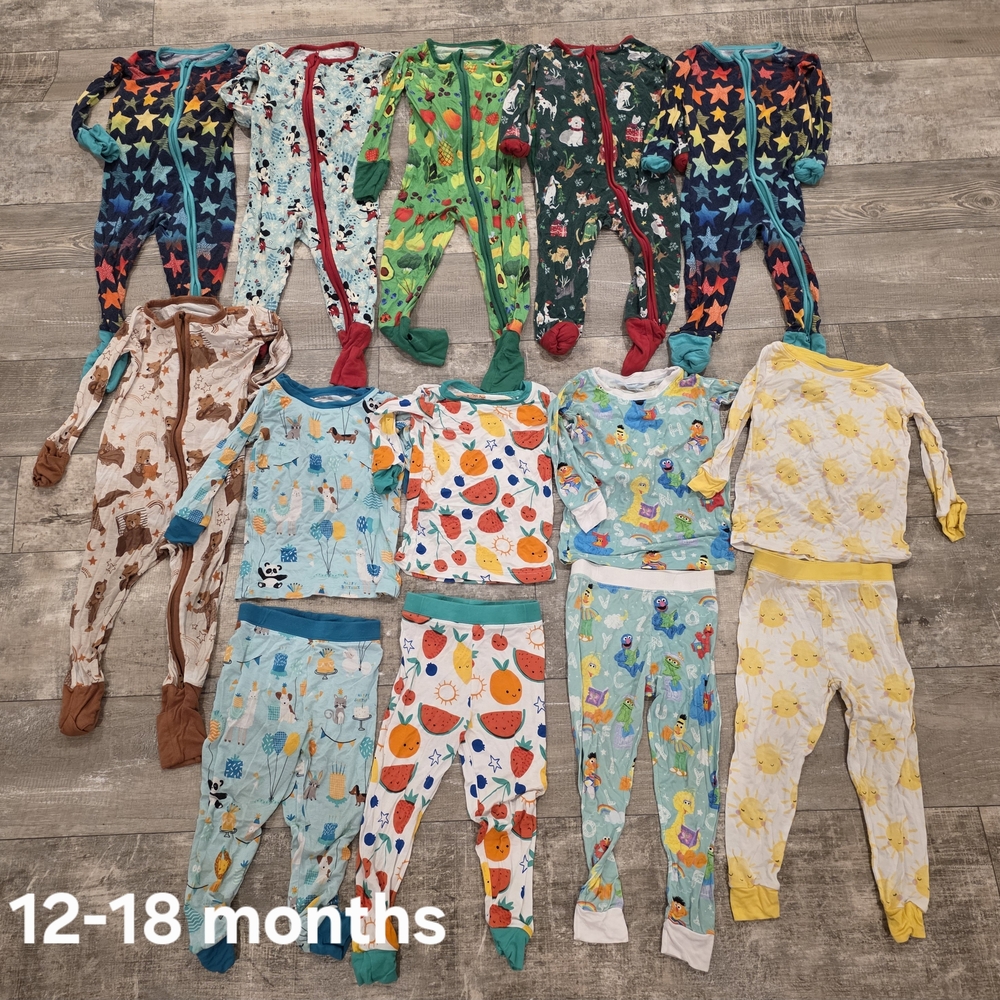 Little Sleepies Multicolor Kids Pajama Bundle